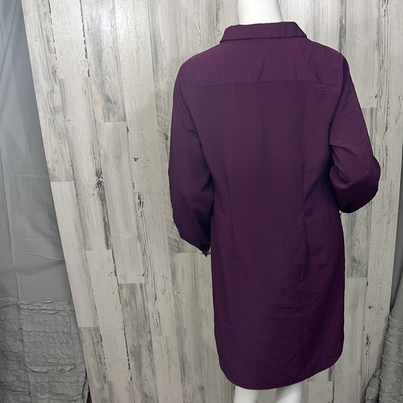 - #N5 medium purple dress size M THE LIMITED - Picture 4 of 4